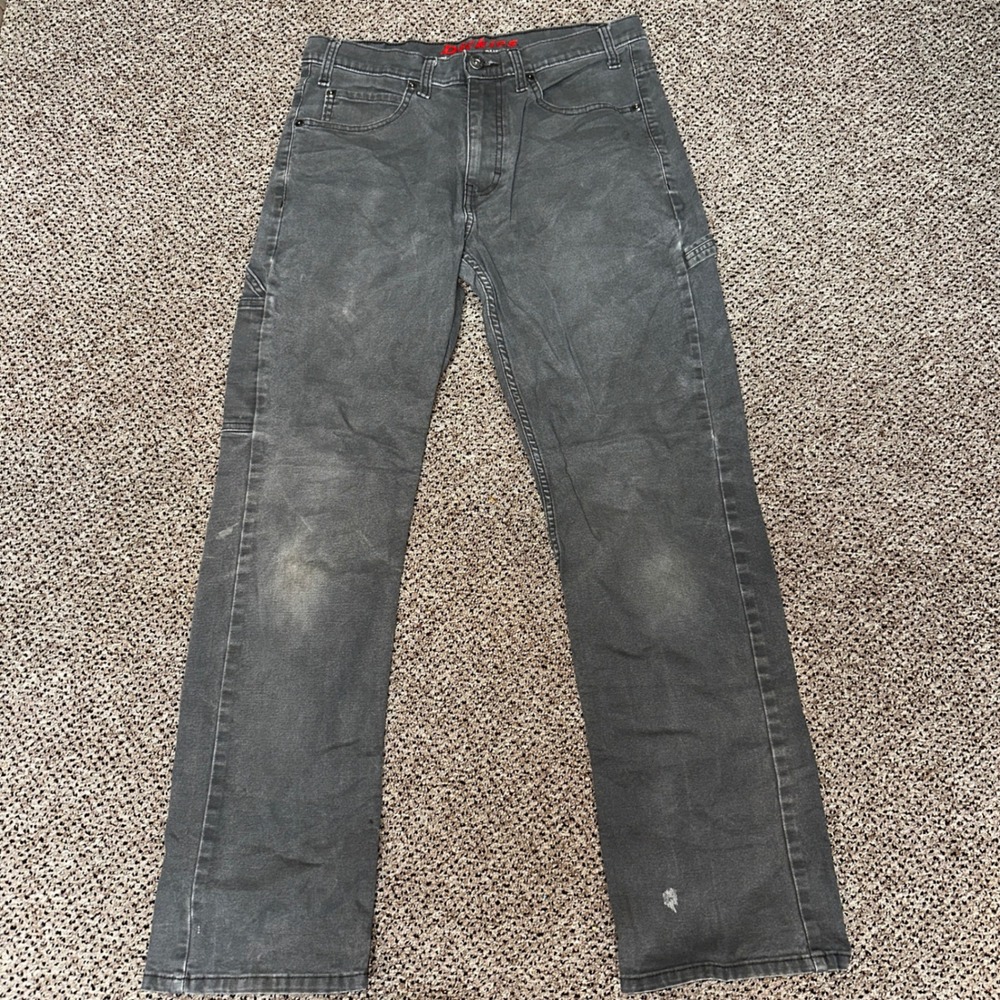 Dickies Flexible & Durable Carpenter Pants Mens 32x32 Faded Black Utility Work